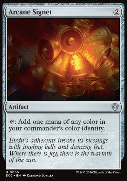 Arcane Signet (V.1) - Commander: Lorwyn Eclipsed (Uncommon) [ECC-55]