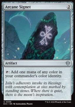 Arcane Signet (V.2) - Commander: Lorwyn Eclipsed (Uncommon) [ECC-56]