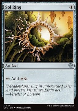 Sol Ring (V.1) - Commander: Lorwyn Eclipsed (Uncommon) [ECC-57]