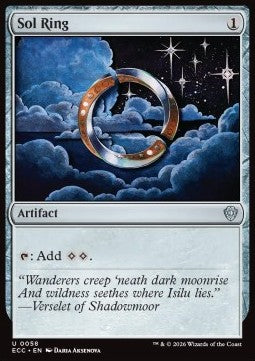 Sol Ring (V.2) - Commander: Lorwyn Eclipsed (Uncommon) [ECC-58]