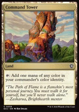 Command Tower (V.1) - Commander: Lorwyn Eclipsed (Common) [ECC-59]