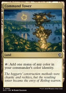 Command Tower (V.2) - Commander: Lorwyn Eclipsed (Common) [ECC-60]