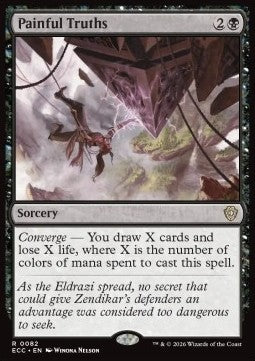 Painful Truths - Commander: Lorwyn Eclipsed (Rare) [ECC-82]