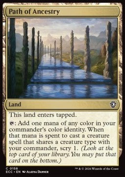 Path of Ancestry - Commander: Lorwyn Eclipsed (Common) [ECC-158]