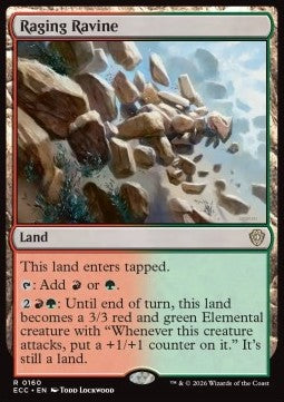 Raging Ravine - Commander: Lorwyn Eclipsed (Rare) [ECC-160]