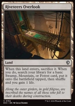 Riveteers Overlook - Commander: Lorwyn Eclipsed (Common) [ECC-162]