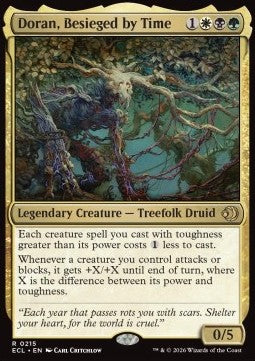 Doran, Besieged by Time - Lorwyn Eclipsed (Rare) [ECL-215]