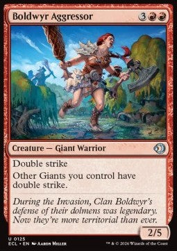 Boldwyr Aggressor - Lorwyn Eclipsed (Uncommon) [ECL-125]