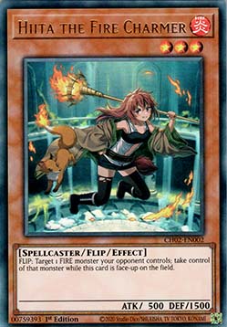 Hiita the Fire Charmer (V.1 - Ultra Rare) - THE CHRONICLES DECK: Spirit Charmers (All-Foil Edition) (Ultra Rare) [CH02-002]