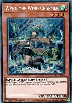 Wynn the Wind Charmer (V.2 - Secret Rare) - THE CHRONICLES DECK: Spirit Charmers (All-Foil Edition) (Secret Rare) [CH02-003]