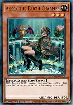 Aussa the Earth Charmer (V.1 - Ultra Rare) - THE CHRONICLES DECK: Spirit Charmers (All-Foil Edition) (Ultra Rare) [CH02-004]