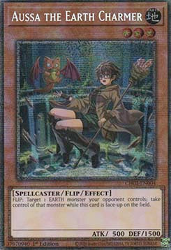 Aussa the Earth Charmer (V.3 - Starlight Rare) - THE CHRONICLES DECK: Spirit Charmers (All-Foil Edition) (Starlight Rare) [CH02-004]
