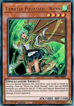 Familiar-Possessed - Wynn - THE CHRONICLES DECK: Spirit Charmers (All-Foil Edition) (Ultra Rare) [CH02-007]