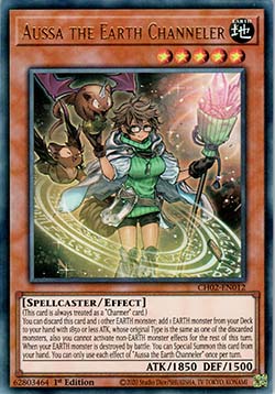 Aussa the Earth Channeler - THE CHRONICLES DECK: Spirit Charmers (All-Foil Edition) (Ultra Rare) [CH02-012]
