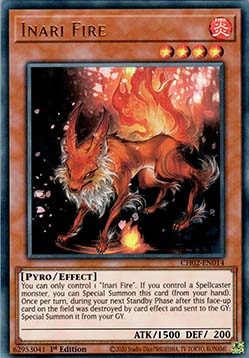 Inari Fire - THE CHRONICLES DECK: Spirit Charmers (All-Foil Edition) (Ultra Rare) [CH02-014]