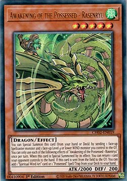 Awakening of the Possessed - Rasenryu - THE CHRONICLES DECK: Spirit Charmers (All-Foil Edition) (Ultra Rare) [CH02-019]