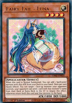 Fairy Tail - Luna - THE CHRONICLES DECK: Spirit Charmers (All-Foil Edition) (Ultra Rare) [CH02-026]