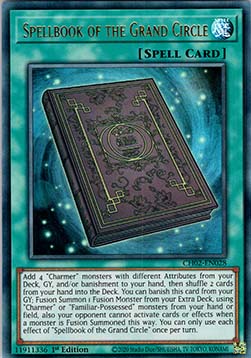 Spellbook of the Grand Circle (V.1 - Ultra Rare) - THE CHRONICLES DECK: Spirit Charmers (All-Foil Edition) (Ultra Rare) [CH02-028]