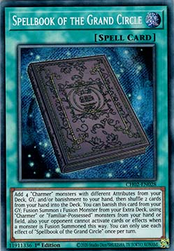 Spellbook of the Grand Circle (V.2 - Secret Rare) - THE CHRONICLES DECK: Spirit Charmers (All-Foil Edition) (Secret Rare) [CH02-028]
