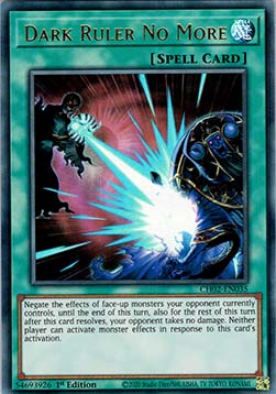 Dark Ruler No More - THE CHRONICLES DECK: Spirit Charmers (All-Foil Edition) (Ultra Rare) [CH02-035]