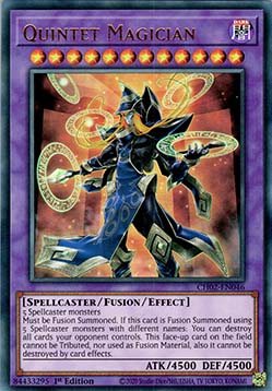 Quintet Magician - THE CHRONICLES DECK: Spirit Charmers (All-Foil Edition) (Ultra Rare) [CH02-046]