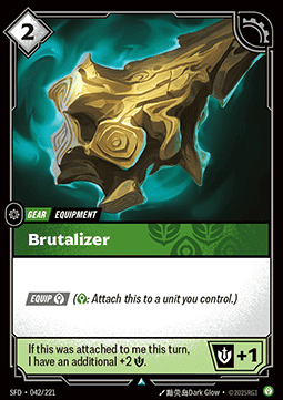 Brutalizer - Spiritforged (Uncommon) [SFD-042]