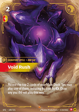 Void Rush - Spiritforged (Epic) [SFD-188]