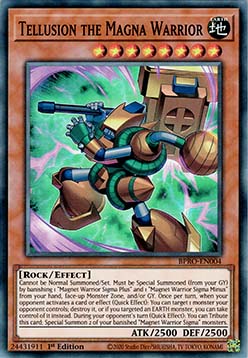 Tellusion the Magna Warrior - Burst Protocol (Super Rare) [BPRO-004]