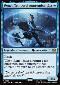 Renet, Temporal Apprentice - Teenage Mutant Ninja Turtles (Rare) [TMT-50]