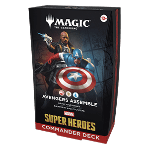 Commander: Magic: The Gathering | Marvel Super Heroes: "Avengers Assemble" Commander Deck - Commander: Marvel Super Heroes