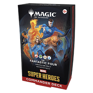 Commander: Magic: The Gathering | Marvel Super Heroes: "The Fantastic Four" Commander Deck - Commander: Marvel Super Heroes