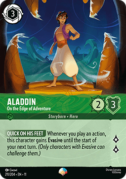 Aladdin - On the Edge of Adventure (V.2) - Winterspell (Epic) [11WSP-211]
