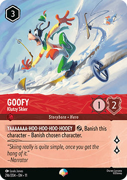 Goofy - Klutzy Skier (V.2) - Winterspell (Epic) [11WSP-215]