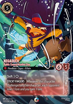 Negaduck - Public Enemy Number One (V.2) - Winterspell (Enchanted) [11WSP-232]
