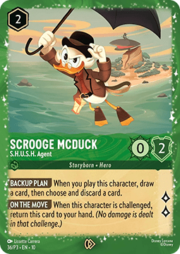 Scrooge McDuck - S.H.U.S.H. Agent - Promos Year 3 (Promo) [PR3-36]