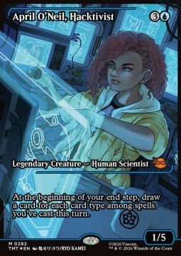 April O'Neil, Hacktivist (V.2) - Teenage Mutant Ninja Turtles: Extras (Mythic) [XTMT-282]