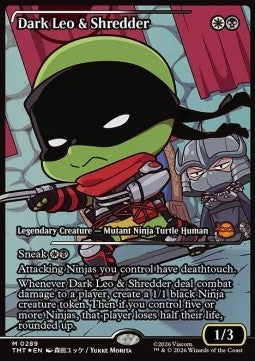 Dark Leo & Shredder (V.2) - Teenage Mutant Ninja Turtles: Extras (Mythic) [XTMT-289]