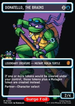 Donatello, the Brains - Commander: Teenage Mutant Ninja Turtles: Extras (Mythic) [XTMC-85]
