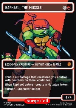 Raphael, the Muscle - Commander: Teenage Mutant Ninja Turtles: Extras (Mythic) [XTMC-91]