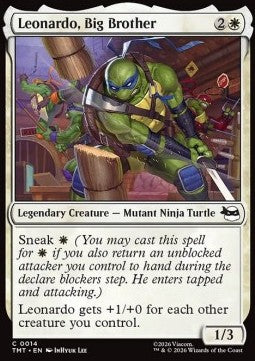 Leonardo, Big Brother - Teenage Mutant Ninja Turtles (Common) [TMT-14]