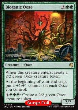 Biogenic Ooze - Commander: Teenage Mutant Ninja Turtles: Extras (Rare) [XTMC-49]