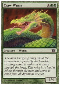 Craw Wurm - Eighth Edition (Common) [8ED-239]