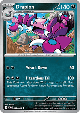 Drapion - Perfect Order (Uncommon) [POR-052]