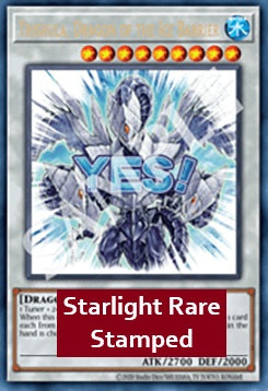 Trishula, Dragon of the Ice Barrier (V.2 - Starlight Rare) - Rarity Collection 5 (Starlight Rare) [RA05-101]