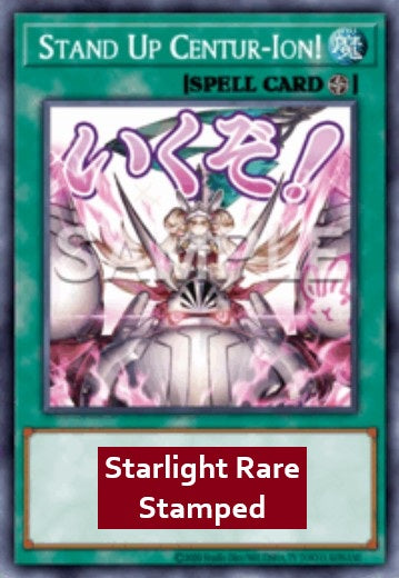Stand Up Centur-Ion! (V.2 - Starlight Rare) - Rarity Collection 5 (Starlight Rare) [RA05-122]