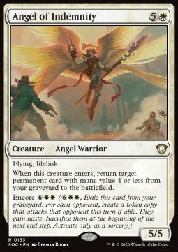 Angel of Indemnity - Commander: Secrets of Strixhaven (Rare) [SOC-133]