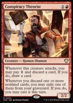 Conspiracy Theorist - Commander: Secrets of Strixhaven (Rare) [SOC-240]