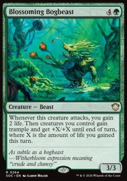 Blossoming Bogbeast - Commander: Secrets of Strixhaven (Rare) [SOC-264]