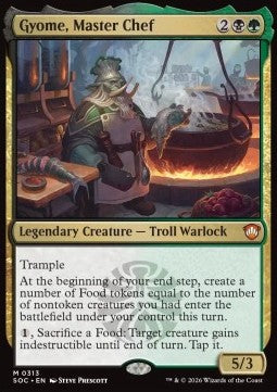 Gyome, Master Chef - Commander: Secrets of Strixhaven (Mythic) [SOC-313]