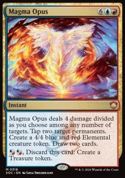 Magma Opus - Commander: Secrets of Strixhaven (Mythic) [SOC-318]